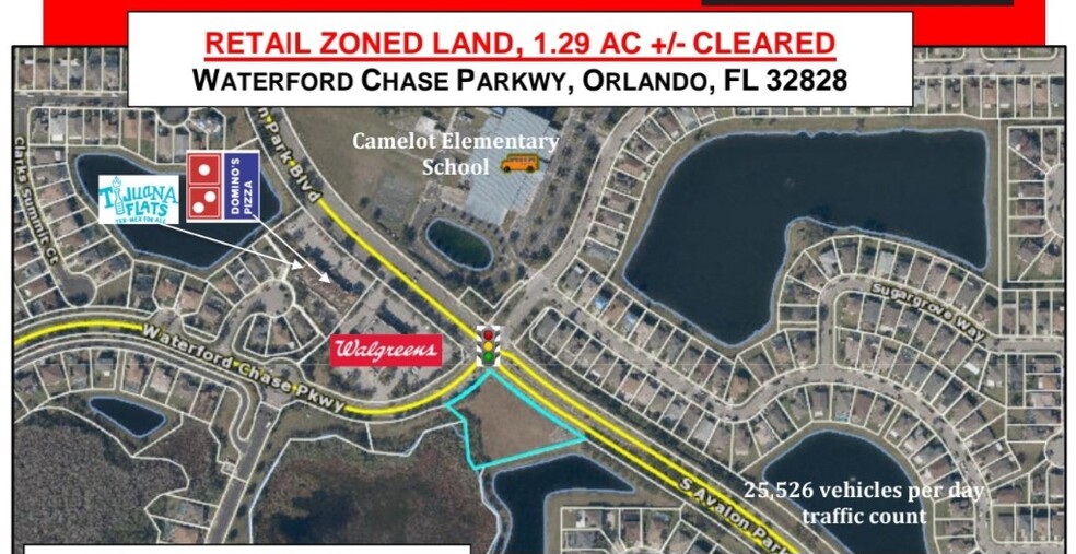 Primary Photo Of S Avalon Park Blvd, Orlando Land For Sale