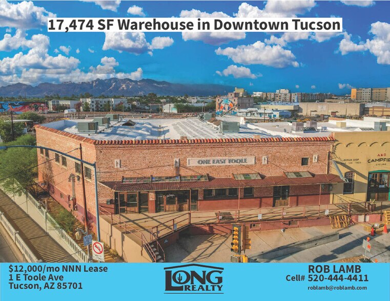 Primary Photo Of 1 E Toole Ave, Tucson Storefront Retail Office For Lease