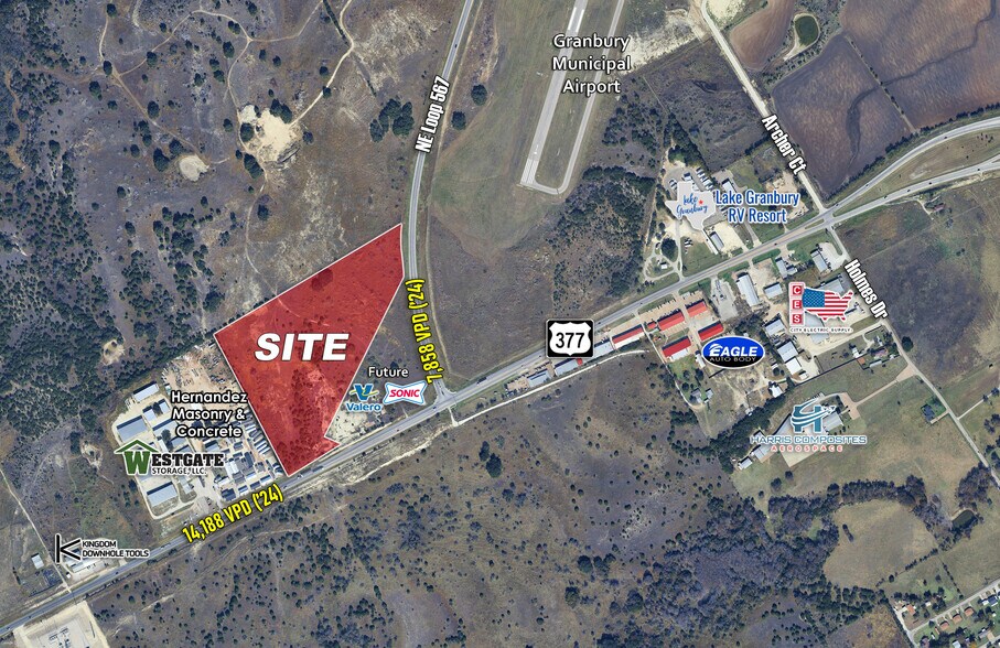 More Photos Of 2625 US Highway 377, Granbury Land For Sale