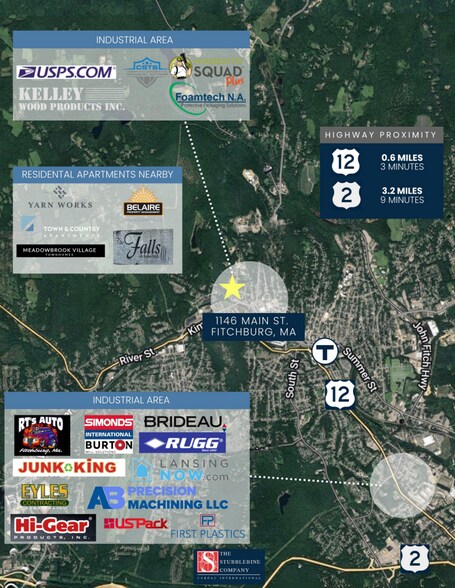 More Photos Of 1146 Main St, Fitchburg Self Storage For Sale