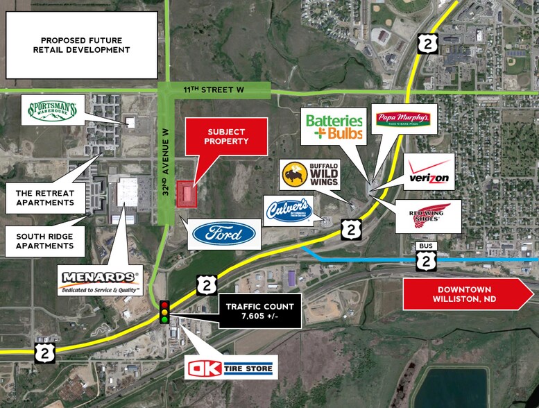 More Photos Of 424 32nd Ave, Williston Storefront For Sale