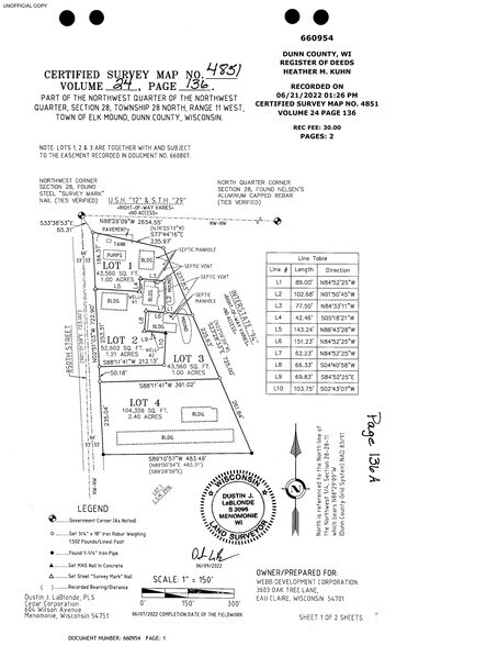 More Photos Of N5696 850th St, Elk Mound Bar For Sale