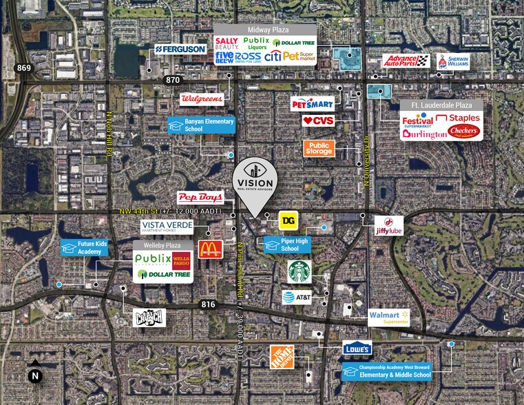 More Photos Of 8500-8698 NW 44th St, Sunrise Freestanding For Sale