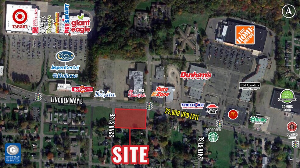 More Photos Of Lincoln Way E, Massillon Land For Lease