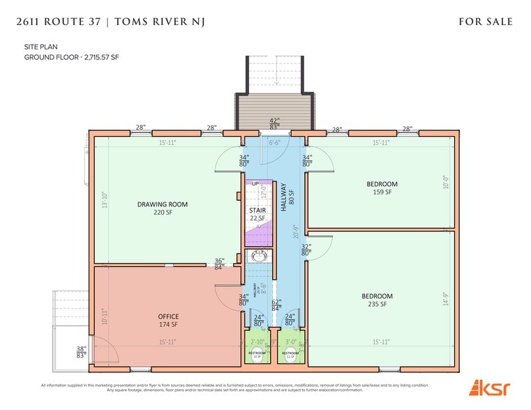 More Photos Of 2611 Route 37 E, Toms River Office For Sale