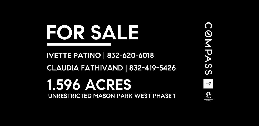 More Photos Of 419 Mason Park Blvd, Katy Land For Sale