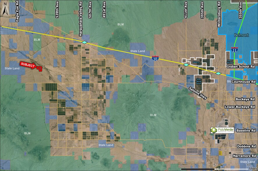More Photos Of 555th & Indian School Rd 120 AC ave, Tonopah Land For Sale