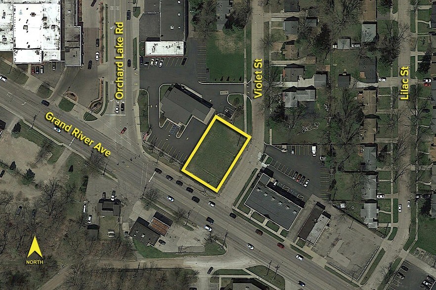 Primary Photo Of 31200 Grand River Ave, Farmington Land For Sale