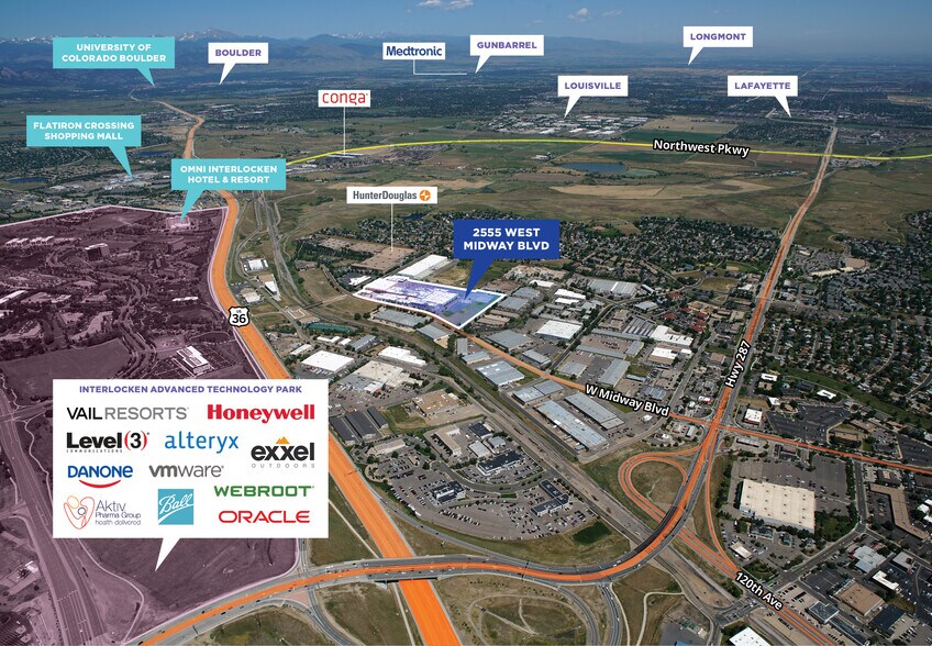 More Photos Of 2567 W Midway Blvd, Broomfield Manufacturing For Lease