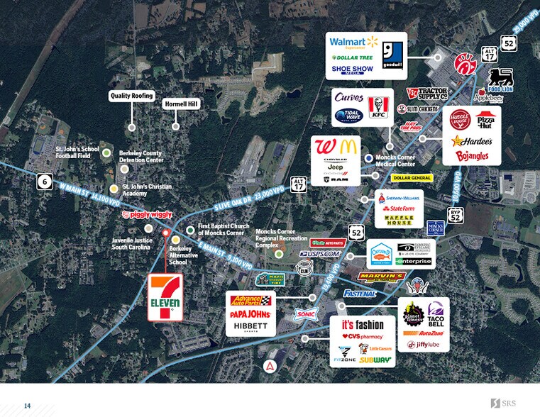 More Photos Of 101 S Live Oak Dr, Moncks Corner Service Station For Sale