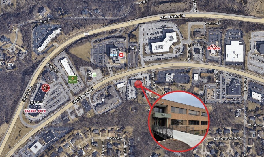 More Photos Of 13100 Manchester Rd, Des Peres Office For Lease