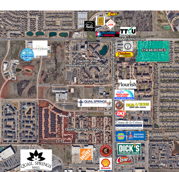 More Photos Of 1900 NW 150th St, Edmond Land For Sale