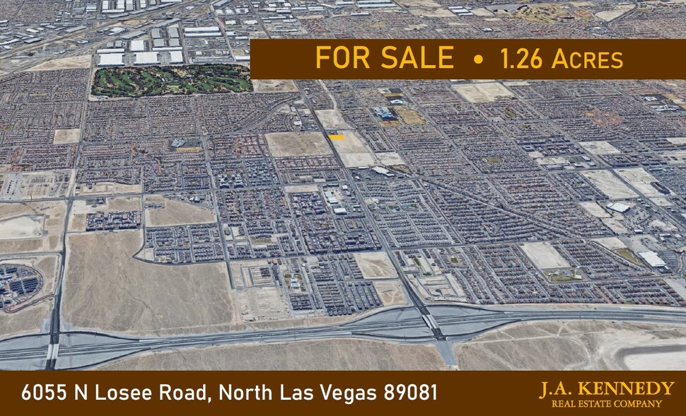 Primary Photo Of 6055 Losee Rd, North Las Vegas Land For Sale