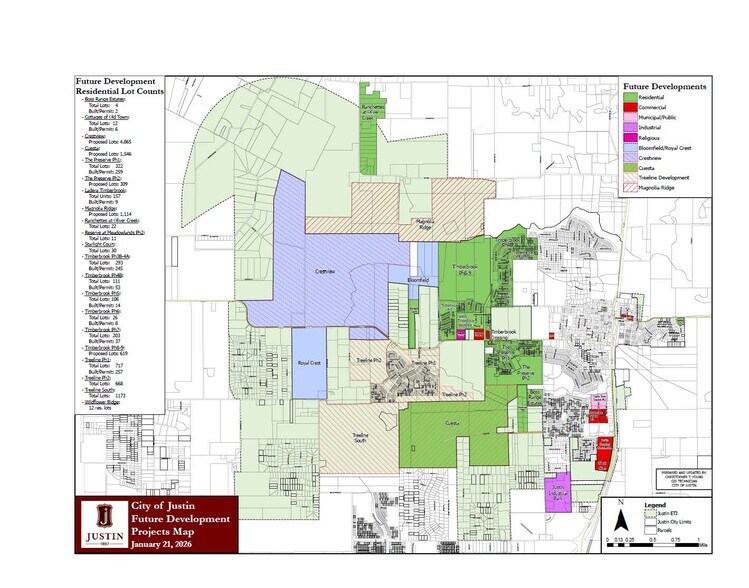 More Photos Of SWC FM-156 & John Wiley Rd, Justin Unknown For Lease