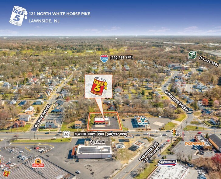 More Photos Of 131 N White Horse Pike, Lawnside Auto Repair For Lease