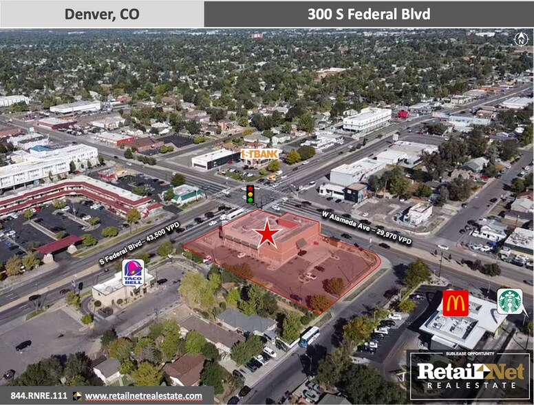 More Photos Of 300 S Federal Blvd, Denver Drugstore For Lease