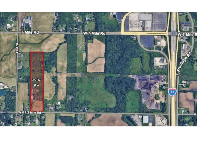 Primary Photo Of 4030 W 6 1/2 Mile Rd, Caledonia Land For Sale