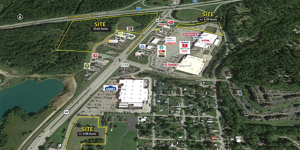Primary Photo Of I-71 & SR 48, South Lebanon Land For Sale