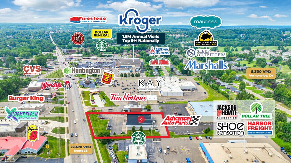 More Photos Of 945 Coshocton Ave, Mount Vernon Freestanding For Sale