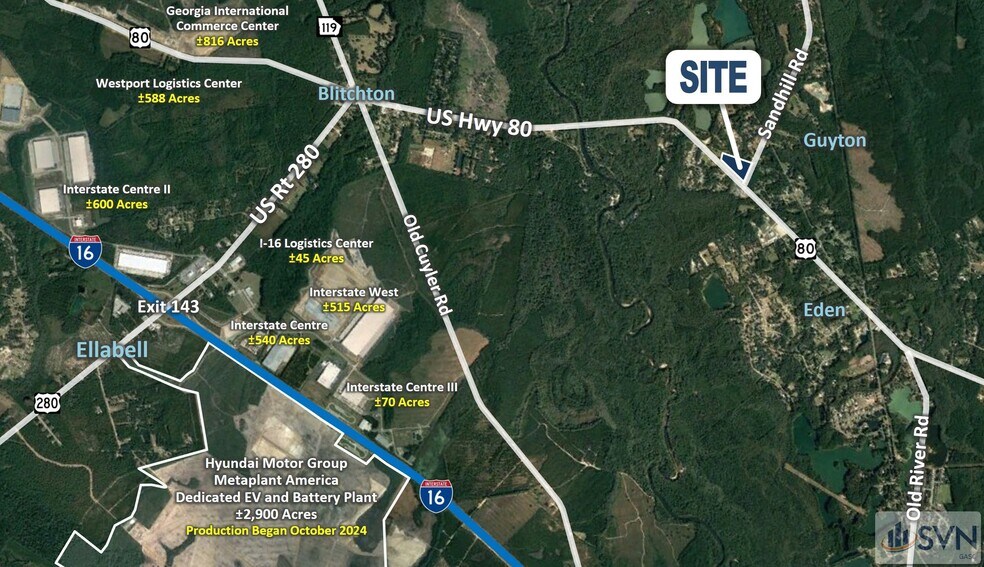 More Photos Of 166 US 80, Guyton Land For Sale