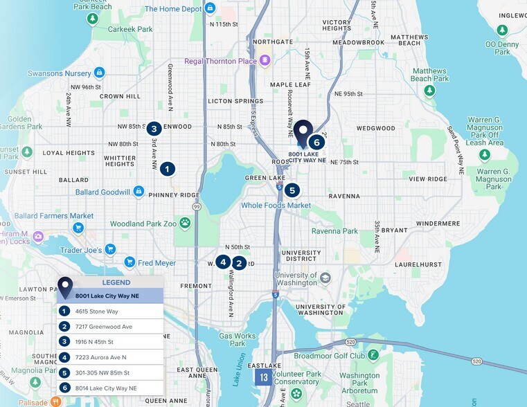 More Photos Of 8001-8007 Lake City Way NE, Seattle Freestanding For Sale