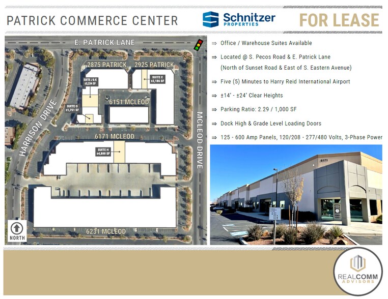 More Photos Of 2875 E Patrick Ln, Las Vegas Unknown For Lease