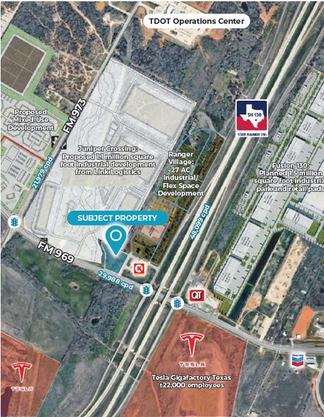More Photos Of FM 969 & SH 130, Austin Land For Sale