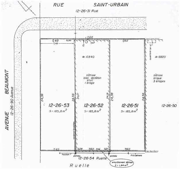 More Photos Of 6840 Rue Saint-Urbain, Montréal Land For Sale