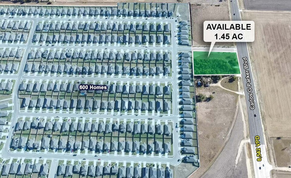 More Photos Of NEC Carlos G. Parker & Pivot Dr, Taylor Land For Sale