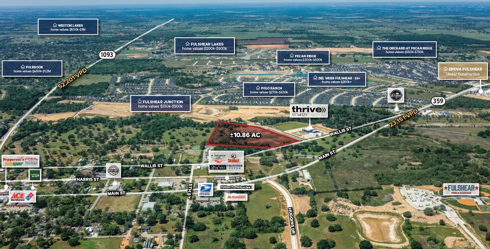 Primary Photo Of 7510 Wallis Street 0, Fulshear Land For Sale