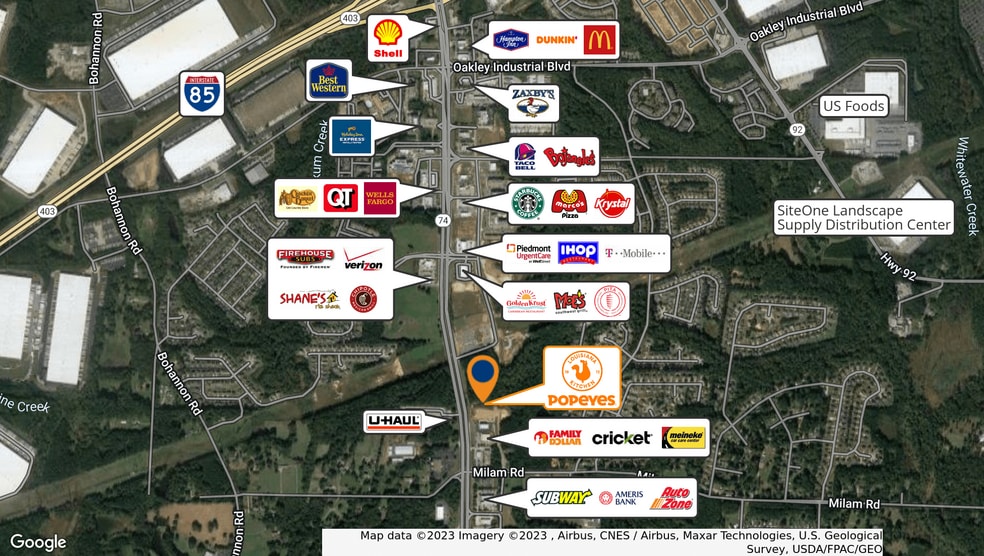 More Photos Of 8350 Senoia Rd, Fairburn Fast Food For Sale