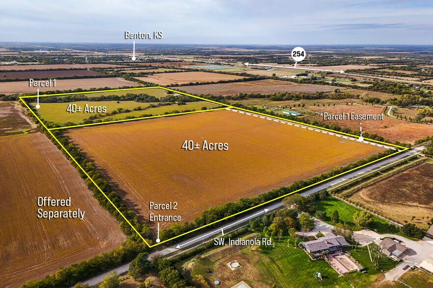 Primary Photo Of 80+/- Acres on SW 30th St. & SW Indianola Rd., Benton Land For Sale