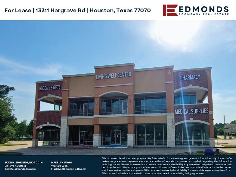 More Photos Of 13311 Hargrave Rd, Houston Storefront Retail Office For Lease