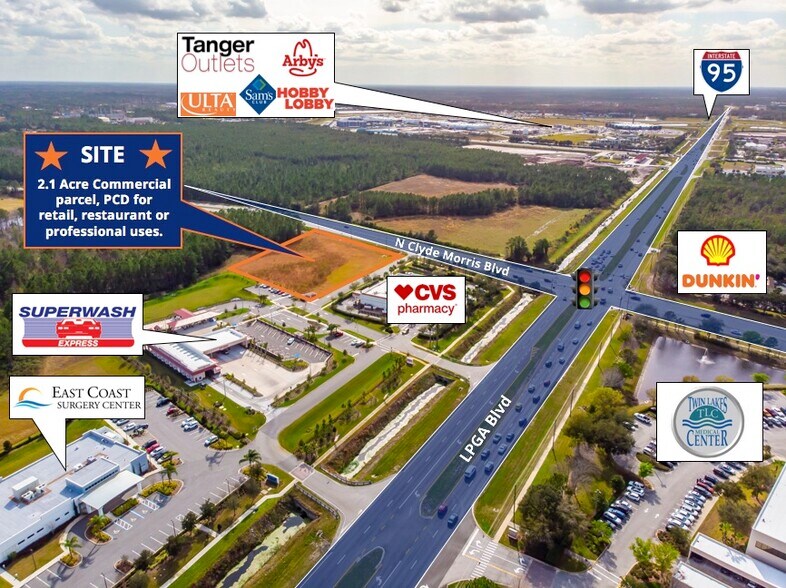 More Photos Of 1565 N Clyde Morris Blvd, Daytona Beach Land For Sale
