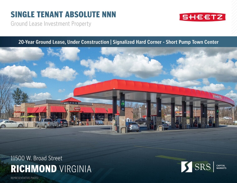Primary Photo Of 11500 W Broad St, Richmond Convenience Store For Sale