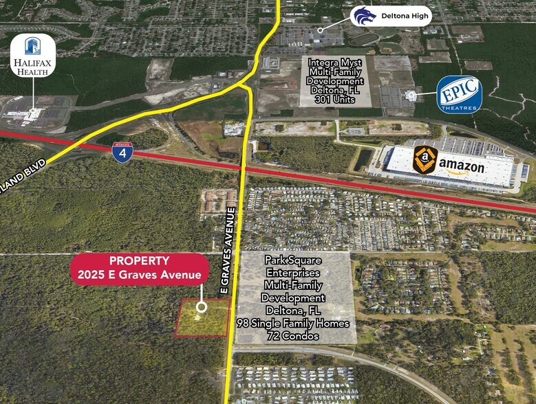 Primary Photo Of 2025 E Graves Ave, Orange City Land For Sale