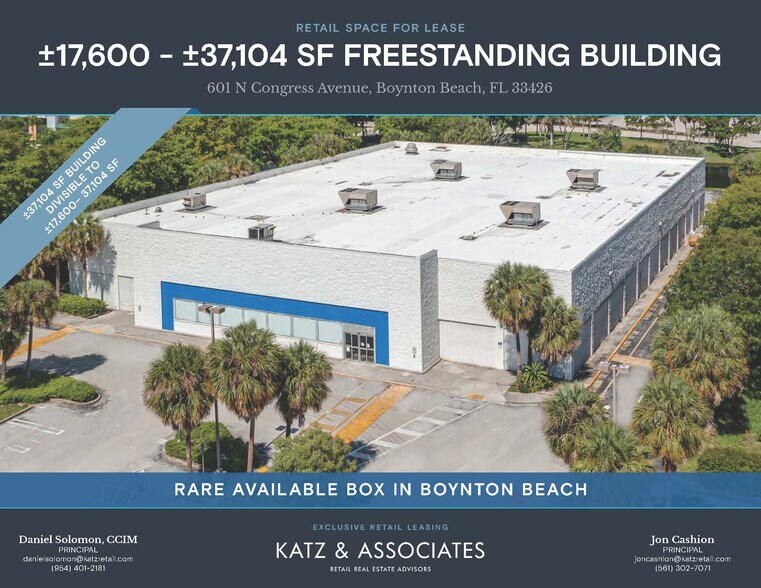 Primary Photo Of 601 N Congress Ave, Boynton Beach Freestanding For Lease