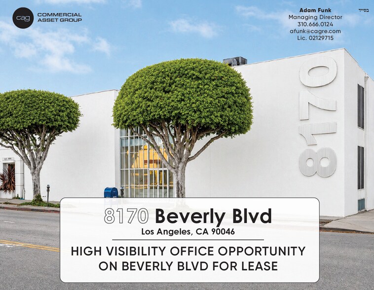 Primary Photo Of 8170 Beverly Blvd, Los Angeles Office For Lease