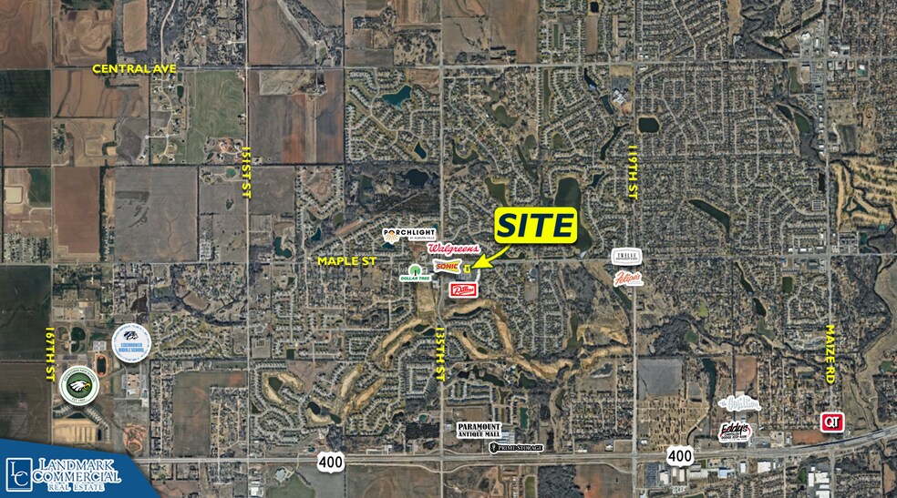 More Photos Of E of 135th & Maple, Wichita Land For Lease