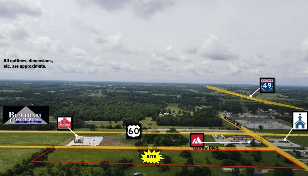 More Photos Of 3959 Garrow Blvd, Neosho Land For Sale