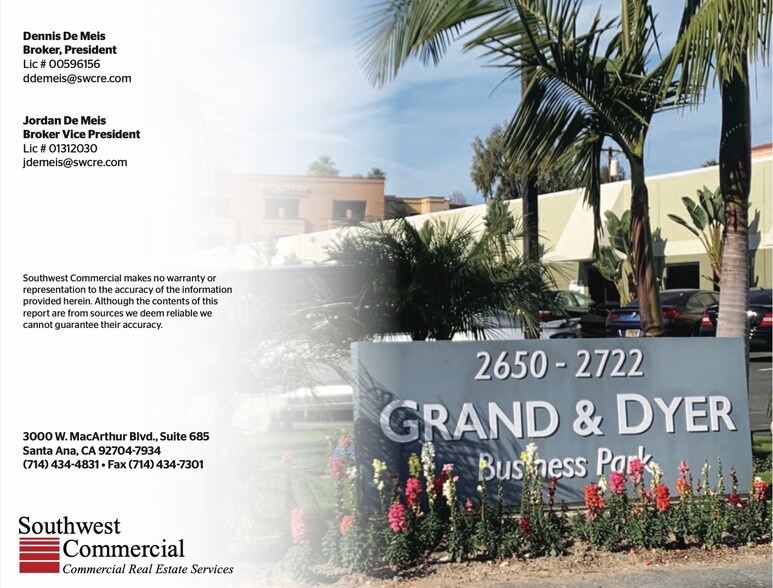 More Photos Of 2650-2676 S Grand Ave, Santa Ana Warehouse For Lease