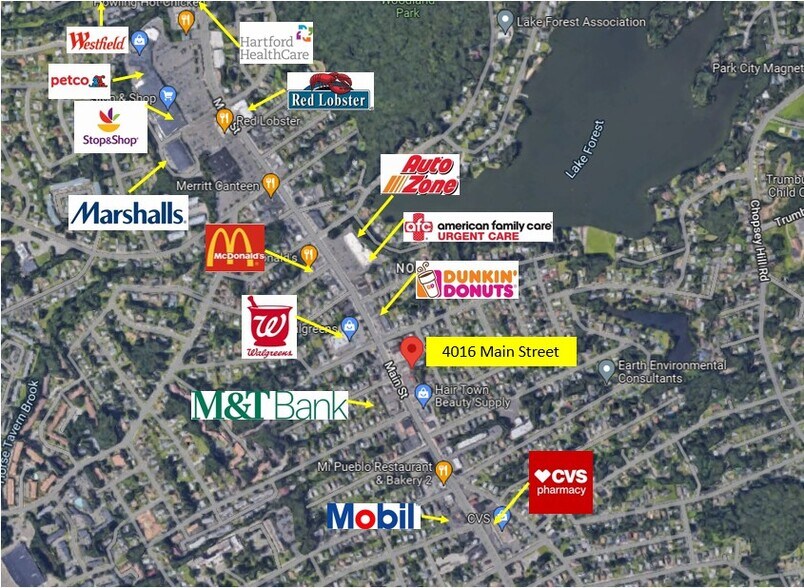 More Photos Of 4016 Main St, Bridgeport Freestanding For Lease