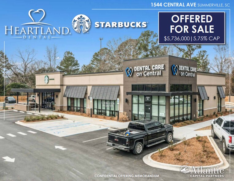 Primary Photo Of 1544 Central Ave, Summerville Bank For Sale