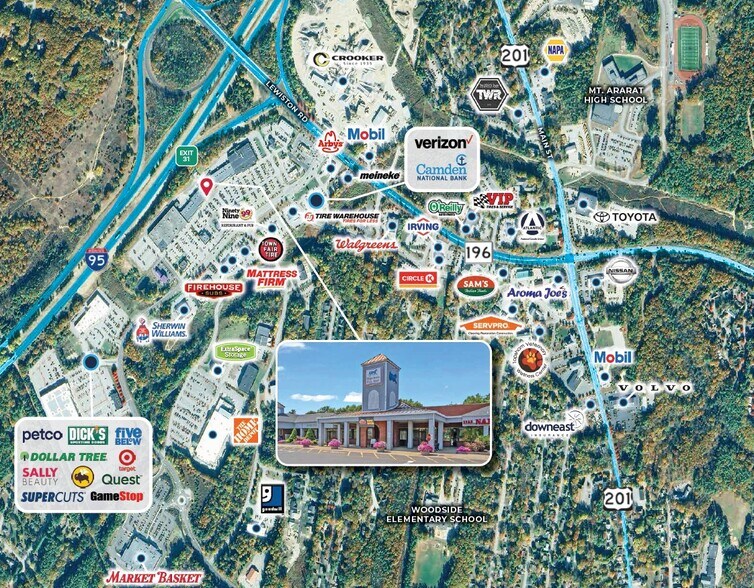 More Photos Of 49-55 Topsham Fair Mall Rd, Topsham Freestanding For Sale