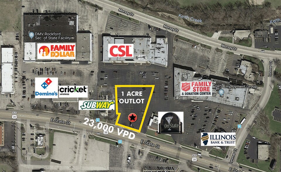 More Photos Of 3800 E State St, Rockford Land For Sale