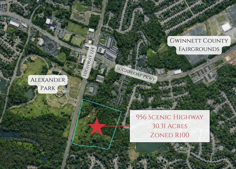 Primary Photo Of 956 Scenic Hwy, Lawrenceville Land For Sale