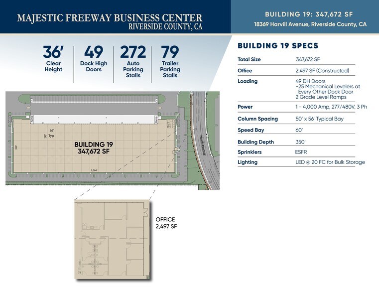 More Photos Of 18369 Harvill Ave, Perris Warehouse For Lease