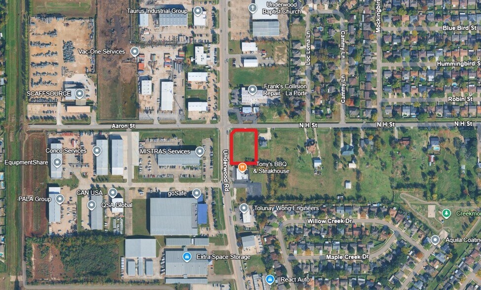 Primary Photo Of 2219 Underwood Rd, Deer Park Land For Sale