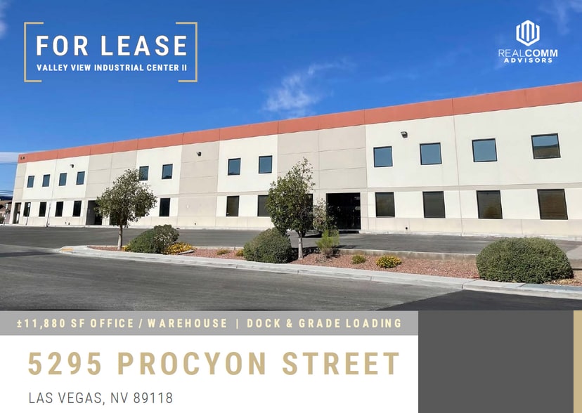 Primary Photo Of 5295 Procyon St, Las Vegas Warehouse For Lease