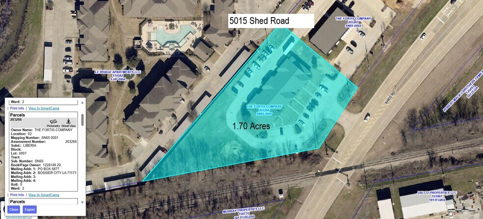 More Photos Of 5015 Shed Rd, Bossier City Storefront For Sale